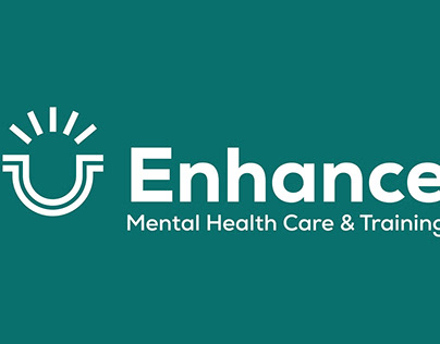 Mental health care logo branding