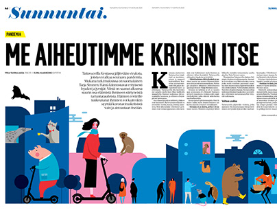 Illustration | Aamulehti Newspaper
