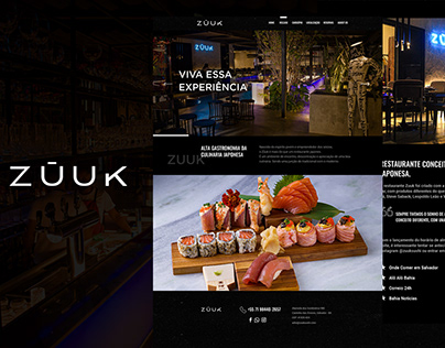 Website UX/UI Design ZUUK