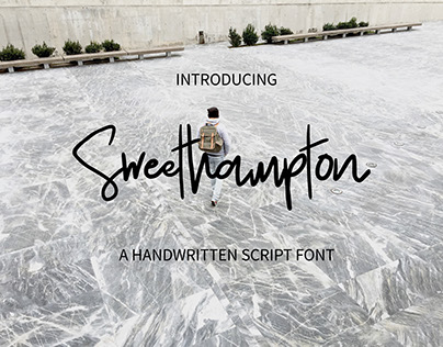 Sweethampton Handwritten Script Font