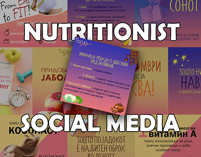 Social Media Posts & Animations for Nutritionist