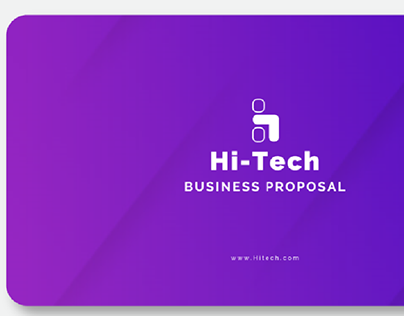 Hi-tech Business proposal