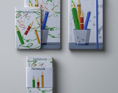 Notebook pencil colors