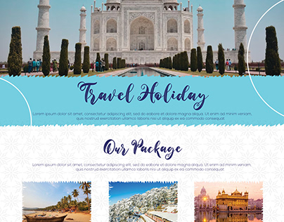 Flyer Design for travel and tourism industry