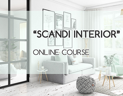 Scandi Interior. Online course.