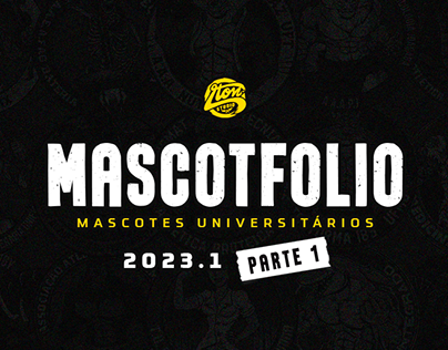 Mascotes Universitários/Mascotes atlética/Mascotfolio