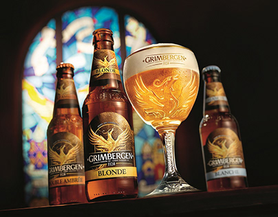 Design for the Grimbergen brand in Russia for Baltika