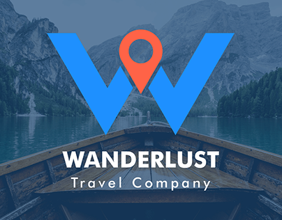 Wanderlust Travel | Branding | Fake Project