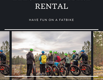 Electric Fatbike Rental - Biking.fi
