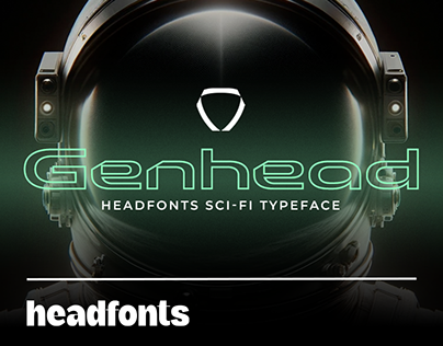 Genhead Outline The Typeface That's Light-Years Ahead!