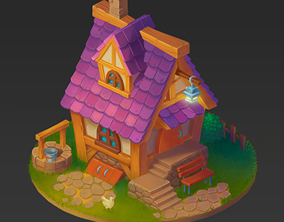 Village house (casual game)