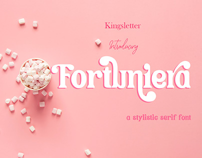 Fortuniera Stylistic Serif Font