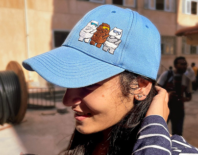We Bare Bears Hat | Embroidery Project