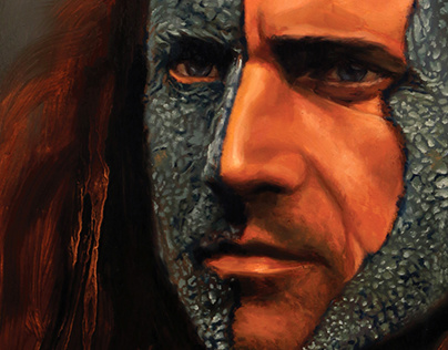 Braveheart: William Wallace Oil Painting