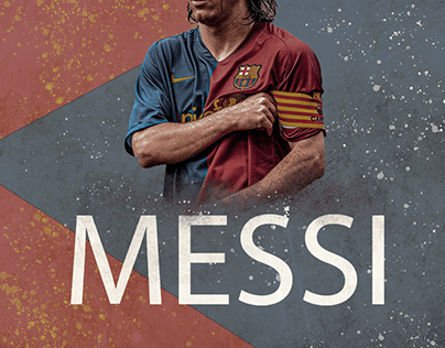 Sports poster - Messi