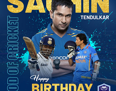 Birthday Poster (Sachin)