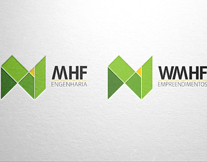 Identidade Visual MHF Engenharia/ WMHF Empreendimentos