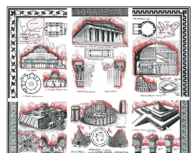 Architectural sketches - History Of Arch I