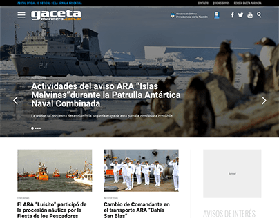 Gaceta Marinera | Armada Argentina