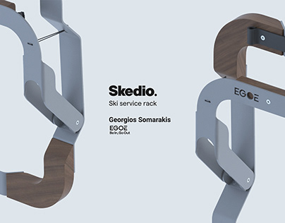SKEDIO - ski service rack