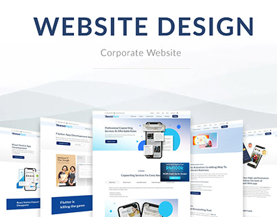 Project thumbnail - Corporate Website Design | UI/UX Design | E-Commerce