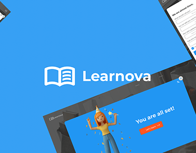 Learnova | Signup/Login page | UI/UX