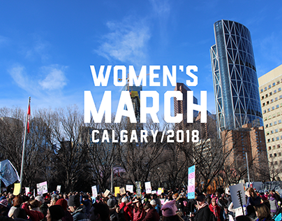 The Women's March – Calgary 2018