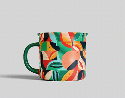 Ceramic Coffee Mug Design - Crafted Elegance
