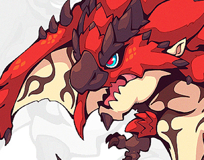 [FanArt-Fix] Rathalos 2019 and 2023