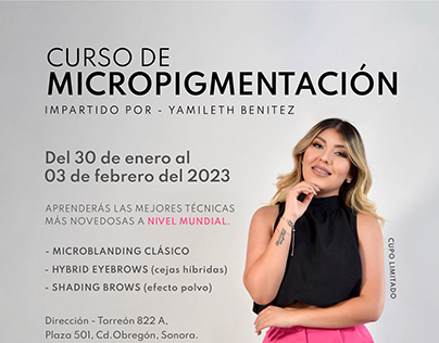CURSO DE MICROPIGMENTACIÓN - BY YAMILETH BENITEZ