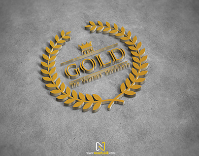 Gold Chocolate Company Logo Tasarımı