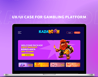UI/UX CASE FOR GAMBLING CASINO ONLINE PLATFORM