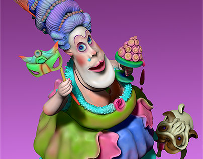 ZBrush Concept of Barocco Character