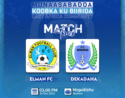 EAC Matchday Poster