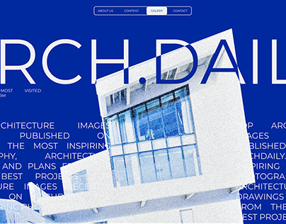 Дизайн сайта для архитектурной/строительной компании