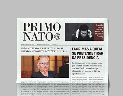 Projeto Acadêmico - Jornal | Primonato