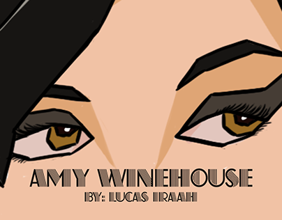 Amy Whinehouse - Ilustração Digital