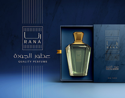 Rana Perfume Bottle Design - Fragrance Brand