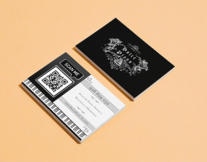 Dolce Piano Business Card