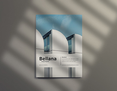 Free - Bellana Brochure Template Indesign