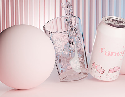 Fancy Water | Advertising | 3D Modeling, Animation