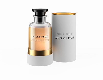 Louis Vuitton Perfume Bottle 3D CGI