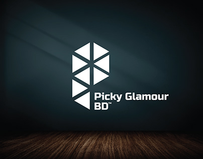 Picky Glamour || Cosmetic Shop Brand Logo