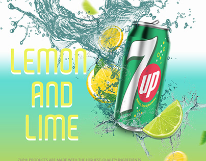 7 up drink - Sosial Media Poster