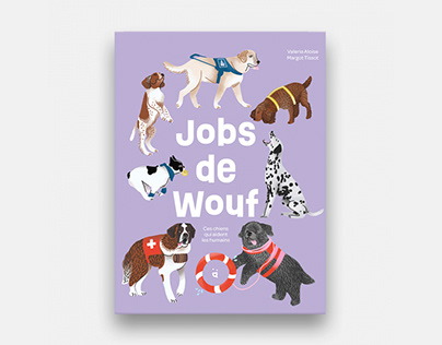 Livre illustré: Jobs de wouf