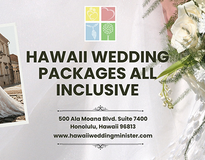 Hawaii wedding packages all inclusive