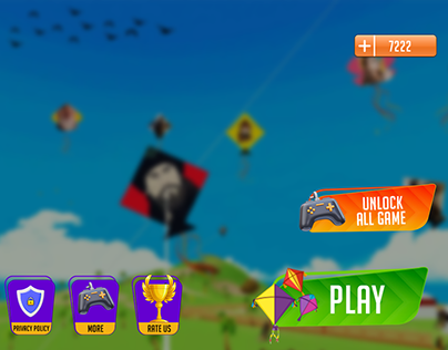 Pipa Kite Flying Festival Game UI