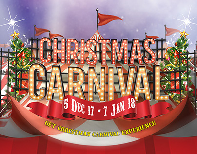 Christmas Carnival Poster Design