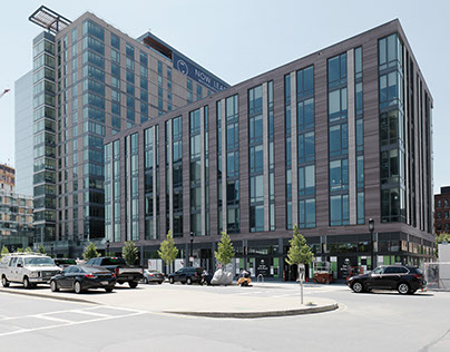 öko skin building in Boston, US