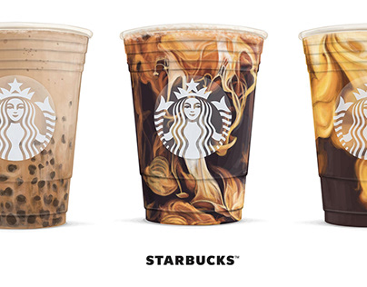 Starbucks coffee illustrations